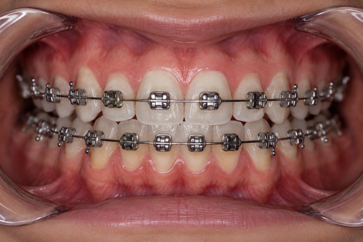 Ortodoncia con brackets metálicos en Tlalpan CDMX